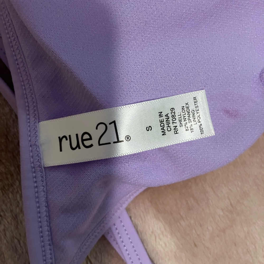 Rue21 Purple Halter Bikini Top - Picture 5 of 5